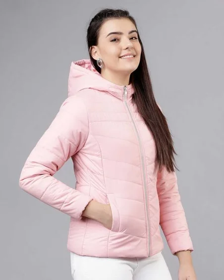 Women padded Jacket with Hood